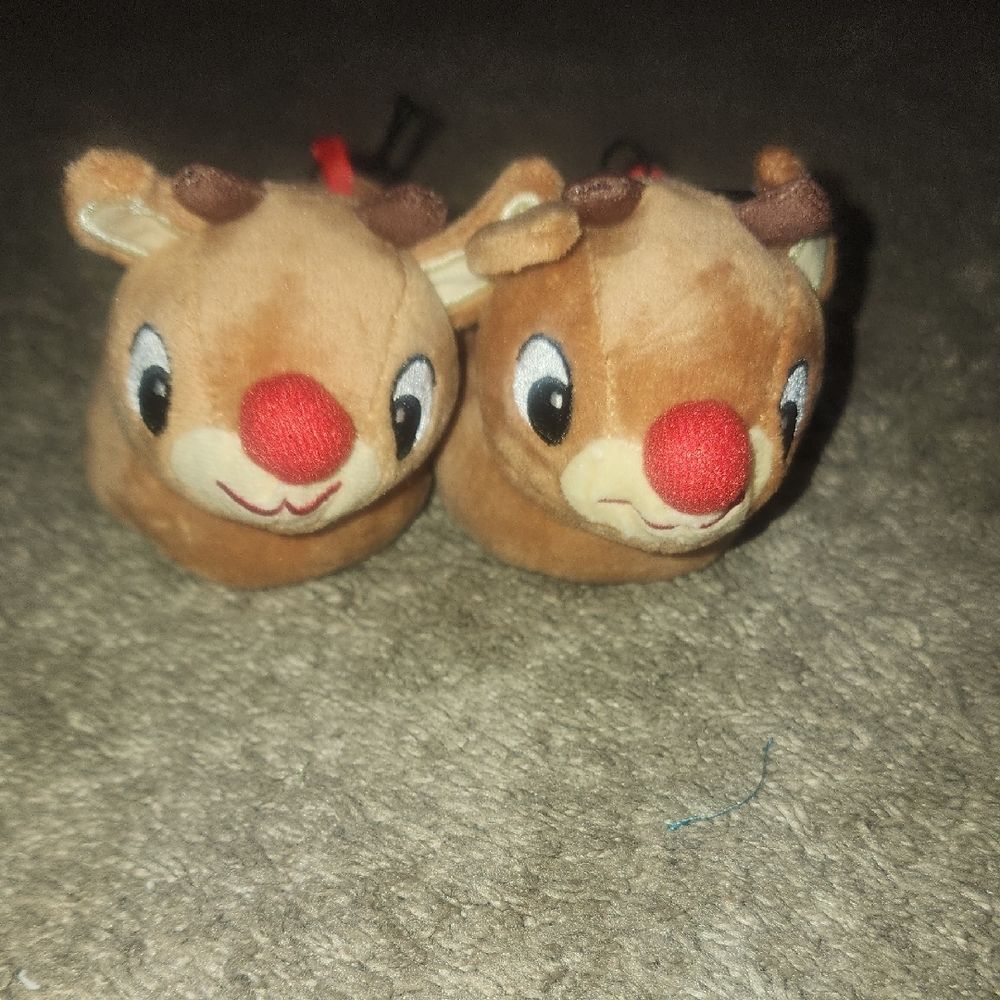 Rudolph Red-nose Reindeer Slipper Size 2